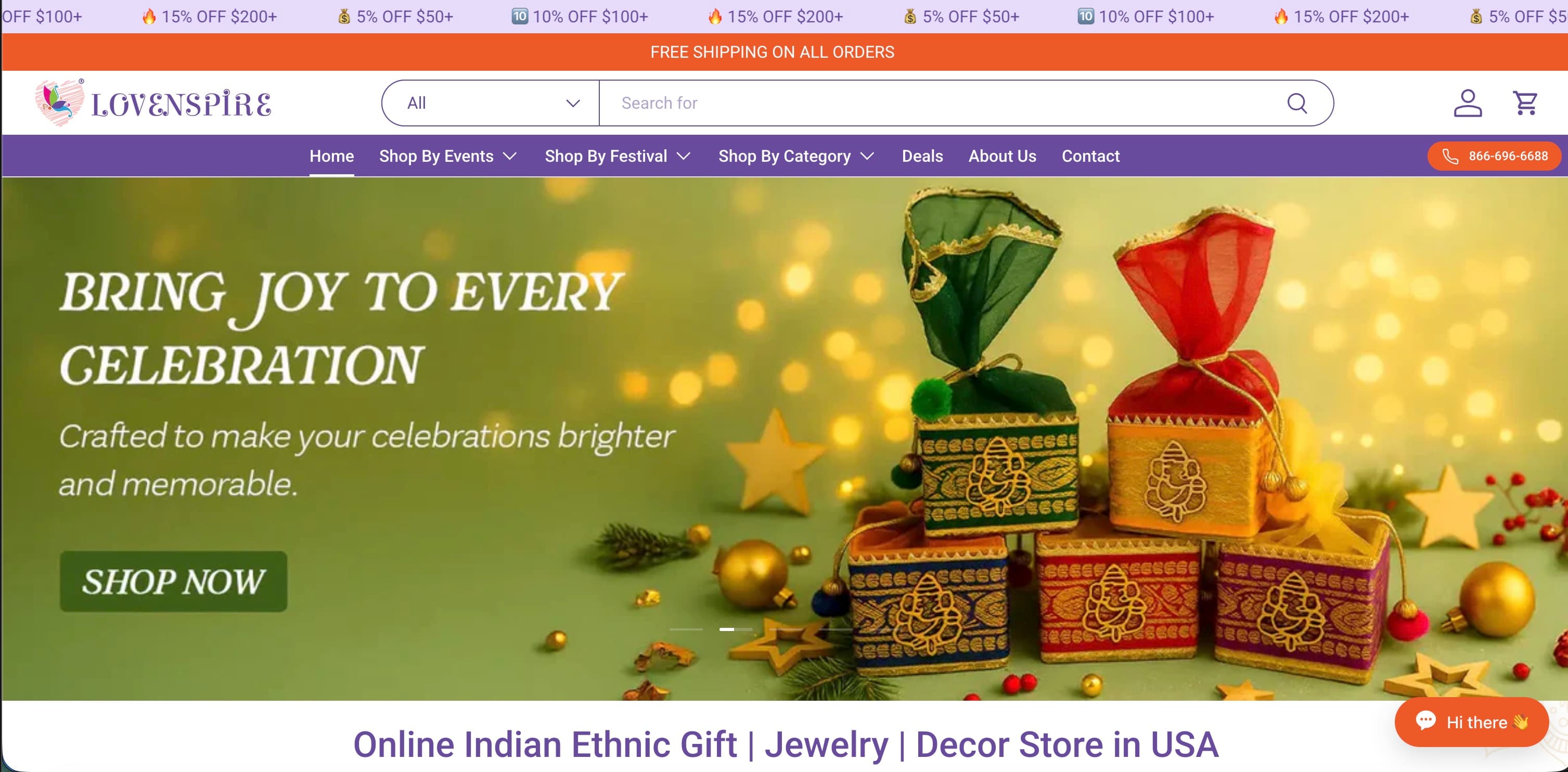 LoveNspire storefront