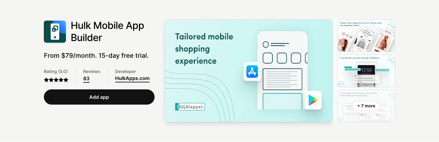 Enjoy a stress-free mobile app-building experience with our Mobile App Builder.
