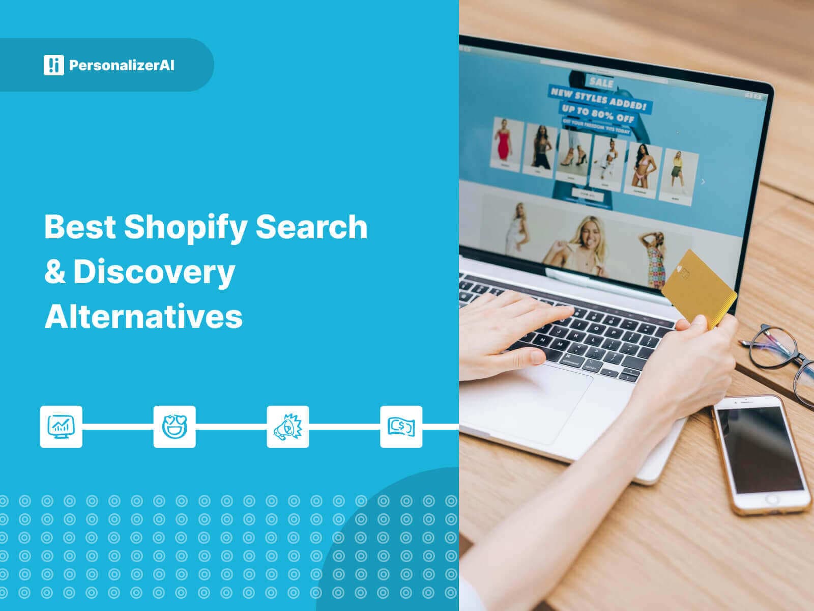 Best Shopify Search & Discovery Alternatives written on blue background