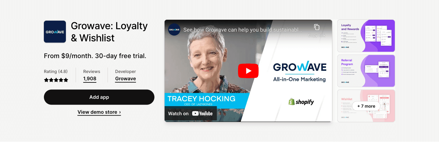 Boost customer loyalty & repeat purchases. Leverage rewards, reviews, UGC, wishlists to grow sales